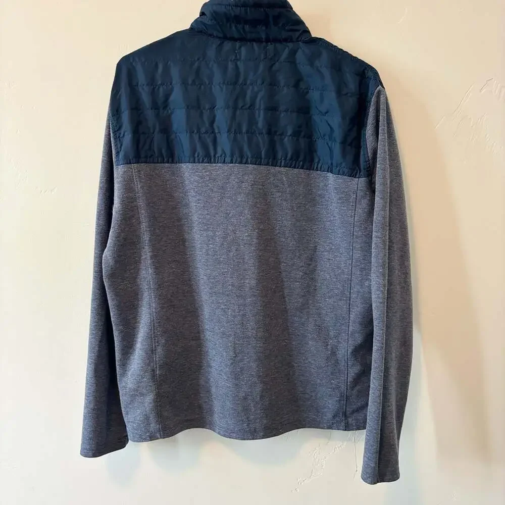 Eddie Bauer Men's Mixed Media 1/4 Zip Pullover